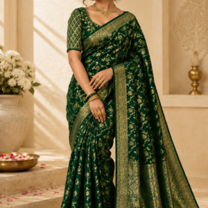 Banarasi georgette saree