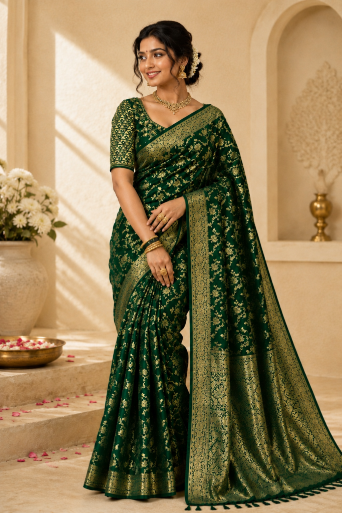Banarasi georgette saree